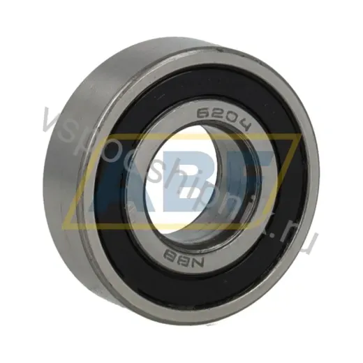 Подшипник шариковый радиальный однорядный 6204-2RS Ningbo Bearing 20×47×14 мм