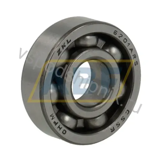 Подшипник шариковый радиальный однорядный 6201ARS ZKL