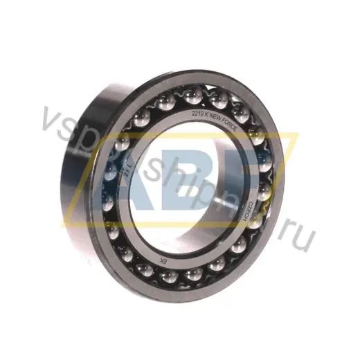 Самоустанавливающийся шариковый подшипник двухрядный 2210K ZKL