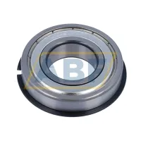 Подшипник шариковый радиальный однорядный 6206ZZNR KBC