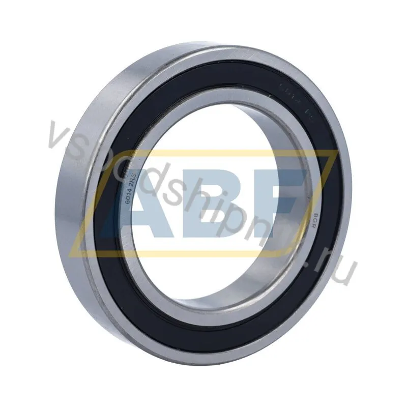 Подшипник шариковый радиальный однорядный 6014 2RS BGR 360