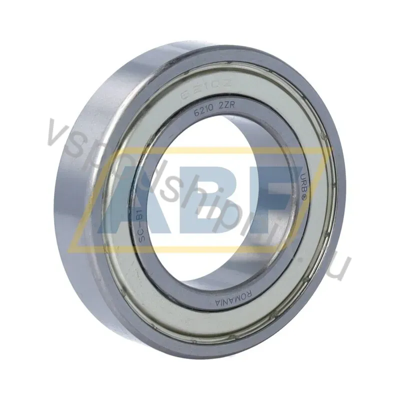 Подшипник шариковый радиальный однорядный 6210-2ZR URB 360