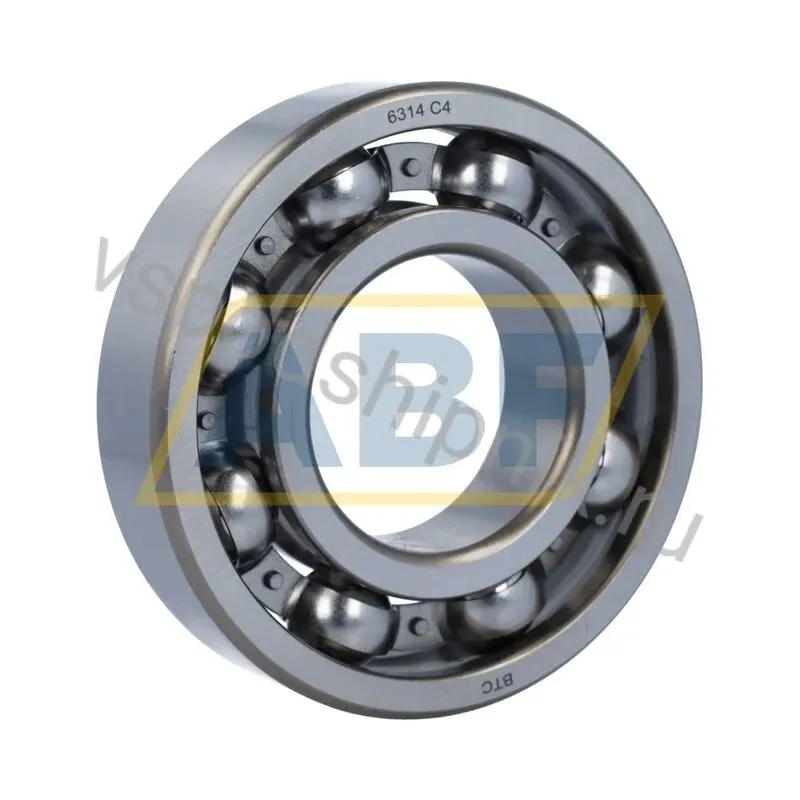 Подшипник шариковый радиальный однорядный 6314C4 BTC 360