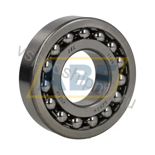 Самоустанавливающийся шариковый подшипник двухрядный 1309 ZKL