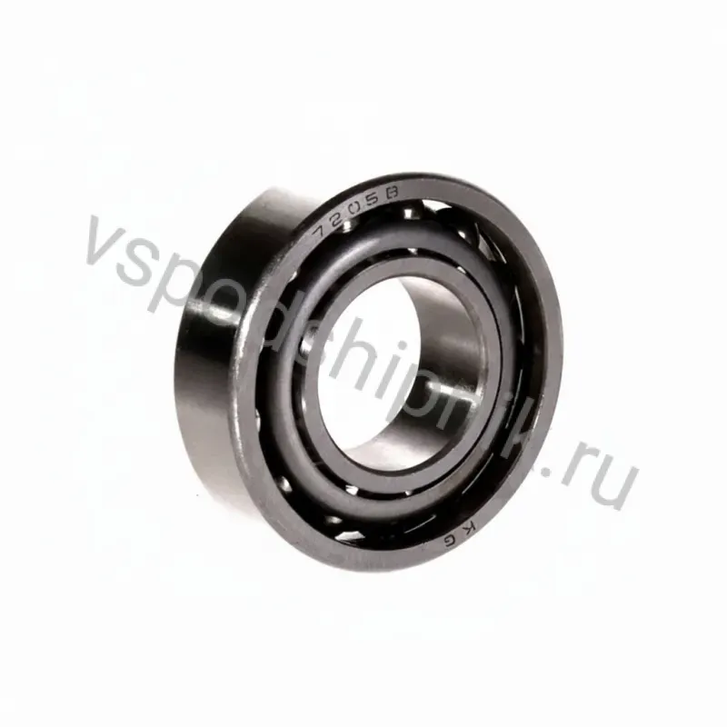 Подшипник шариковый радиально-упорный однорядный 7205B KG 360