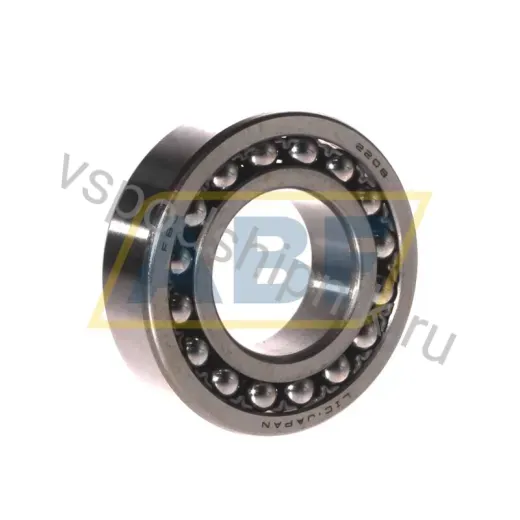 Самоустанавливающийся шариковый подшипник двухрядный 2208 FBJ