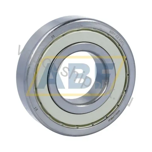 Подшипник шариковый радиальный однорядный 6307ZZ EMQ Rollway 35×80×21 мм