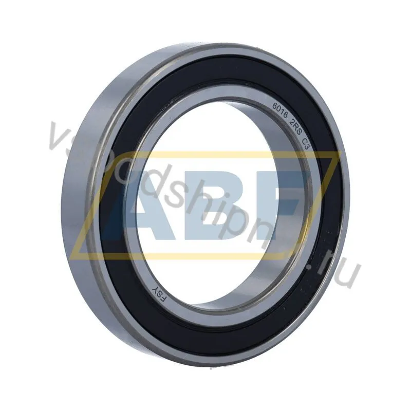 Подшипник шариковый радиальный однорядный 6016 2RS C3 FSY 360