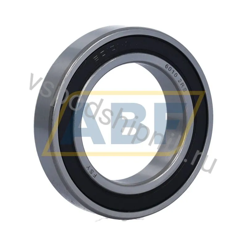 Подшипник шариковый радиальный однорядный 6010 2RS FSY 360