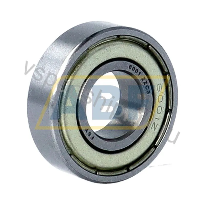 Подшипник шариковый радиальный однорядный 6001ZZ C3 FSY 360