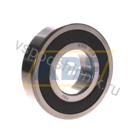 Подшипник шариковый радиальный однорядный 6309 2RS FSY 45×100×25 мм