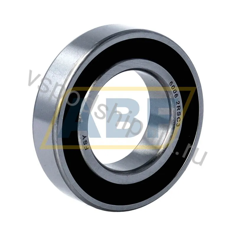 Подшипник шариковый радиальный однорядный 6006 2RS C3 FSY 360