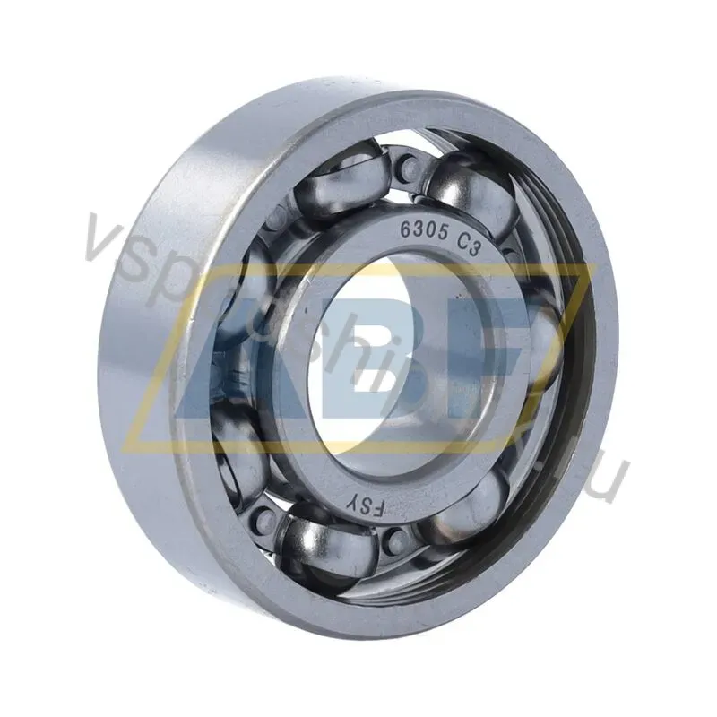 Подшипник шариковый радиальный однорядный 6305C3 FSY 360
