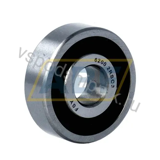 Подшипник шариковый радиальный однорядный 6200 2RS C3 FSY 10×30×9 мм