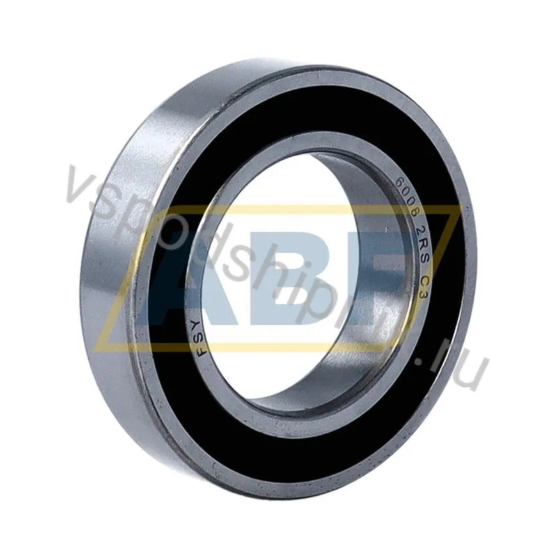 Подшипник шариковый радиальный однорядный 6008 2RS C3 FSY 360