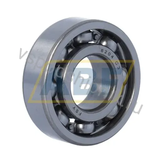 Подшипник шариковый радиальный однорядный 6204C3 FSY