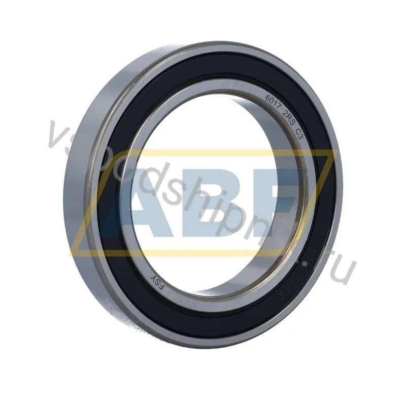 Подшипник шариковый радиальный однорядный 6017 2RS C3 FSY 360