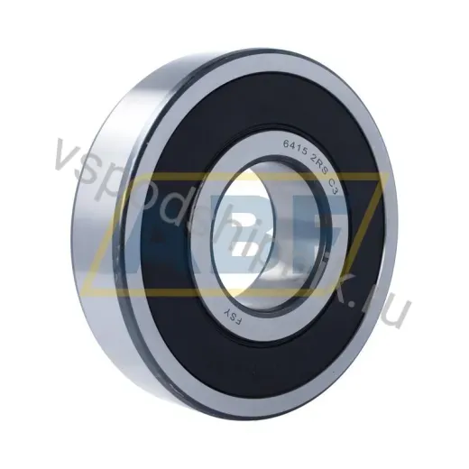 Подшипник шариковый радиальный однорядный 6415 2RS C3 FSY 75×190×45 мм