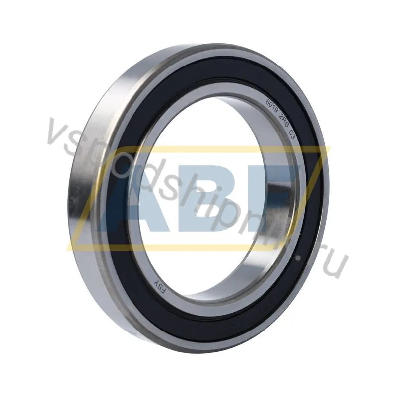 Подшипник шариковый радиальный однорядный 6019 2RS C3 FSY 360