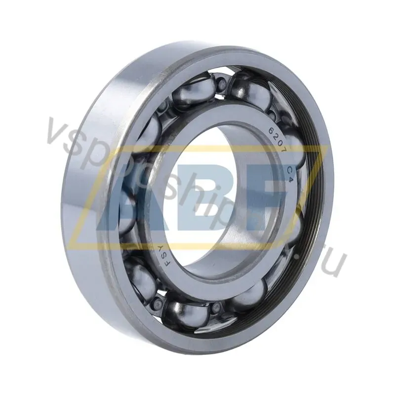 Подшипник шариковый радиальный однорядный 6207C4 FSY 360