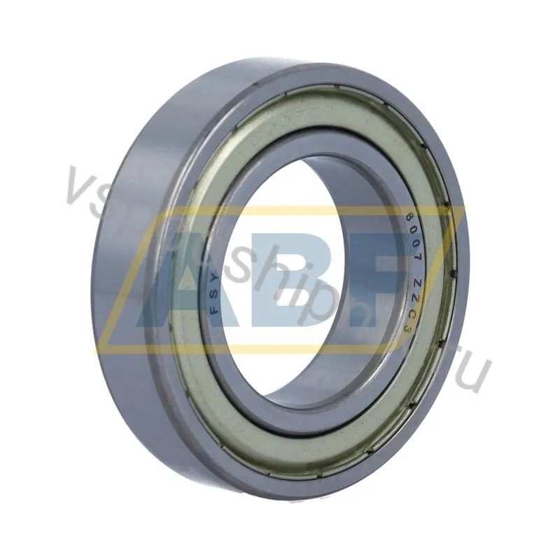 Подшипник шариковый радиальный однорядный 6007ZZ C3 FSY 360