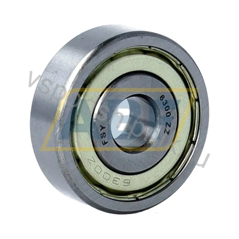Подшипник шариковый радиальный однорядный 6300ZZ FSY 360