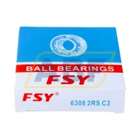 Подшипник шариковый радиальный однорядный 6308 2RS C3 FSY