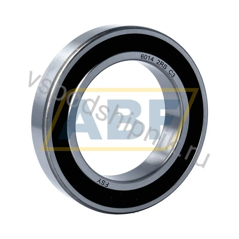 Подшипник шариковый радиальный однорядный 6014 2RS C3 FSY 360