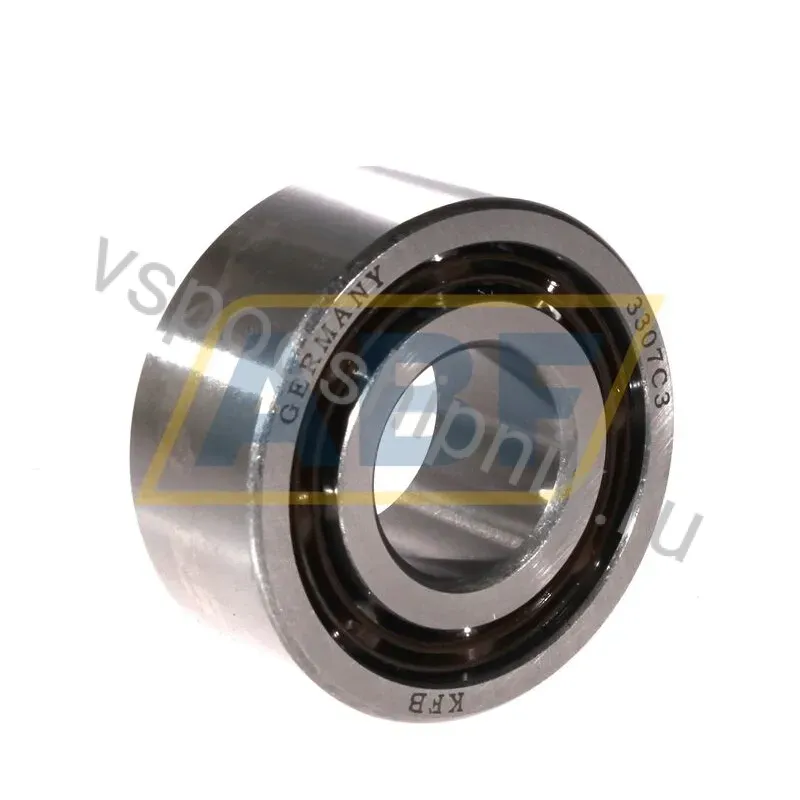 Подшипник шариковый радиально-упорный двухрядный 3307 C3 KFB Clarfeld 360