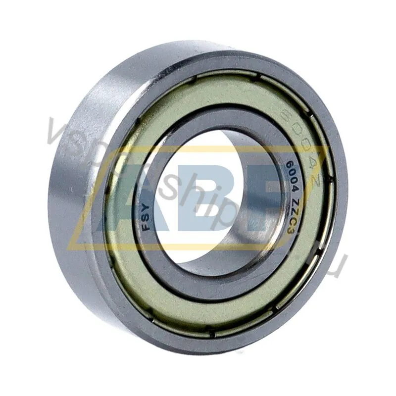 Подшипник шариковый радиальный однорядный 6004ZZ C3 FSY 360