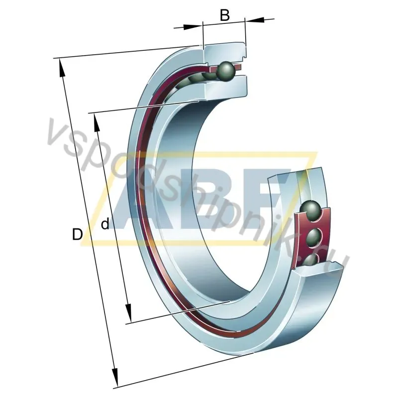 Подшипник HC7017E.T.P4S.UL FAG 360