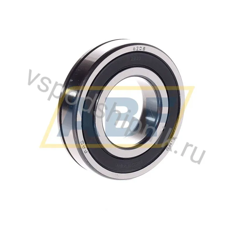 Подшипник шариковый радиальный однорядный 6208.2RSRN FAG 360