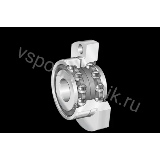 Подшипник шариковый радиально-упорный двухрядный ZKLFA0640 2RS INA 6×19×12 мм