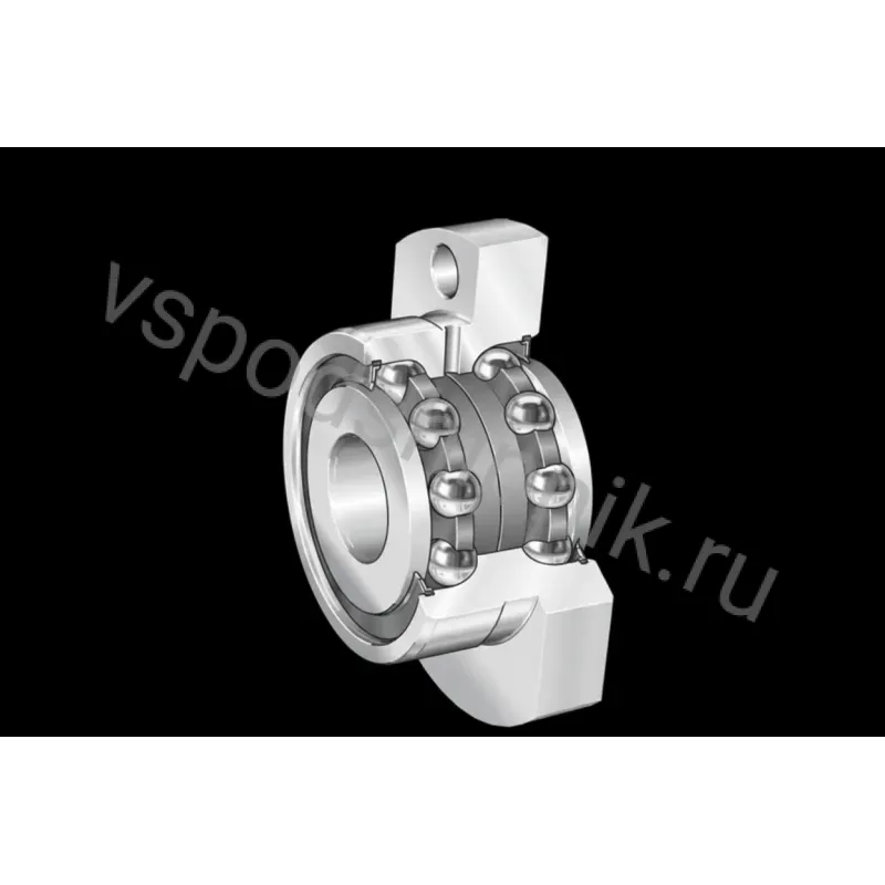 Подшипник шариковый радиально-упорный двухрядный ZKLFA0640 2RS INA 360
