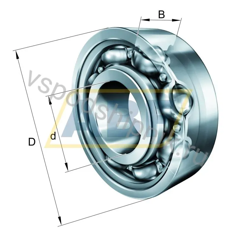 Миниатюрный шариковый подшипник 603-HLC FAG 360