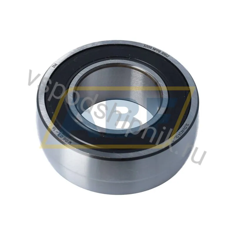 Подшипник шариковый радиально-упорный двухрядный 3209-NPP-B-AH02 INA 360