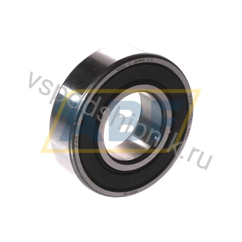 Suffix >V · Fully interchangeable with 6004-C-2HRS-C3 FAG 6004-C-2HRS-C3>V FAG 360