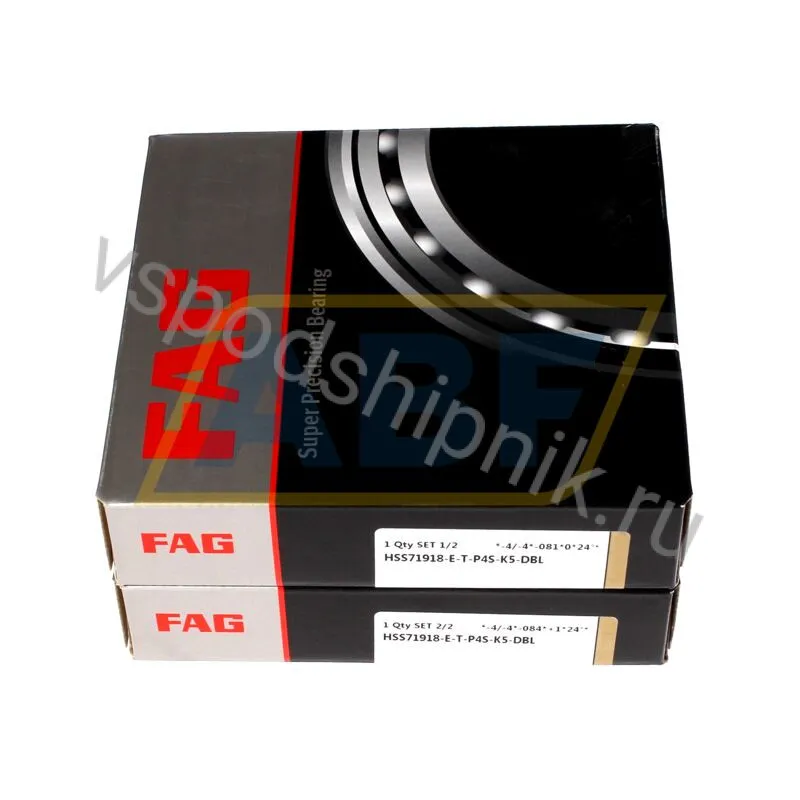 Подшипник HSS71918-E-T-P4S-K5-DBL FAG 360