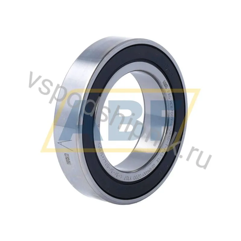Подшипник шариковый радиально-упорный однорядный HCB7009-C-2RSD-T-P4S-UL FAG 360