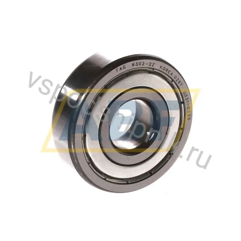 Подшипник шариковый радиальный однорядный 6302-2Z FAG 360