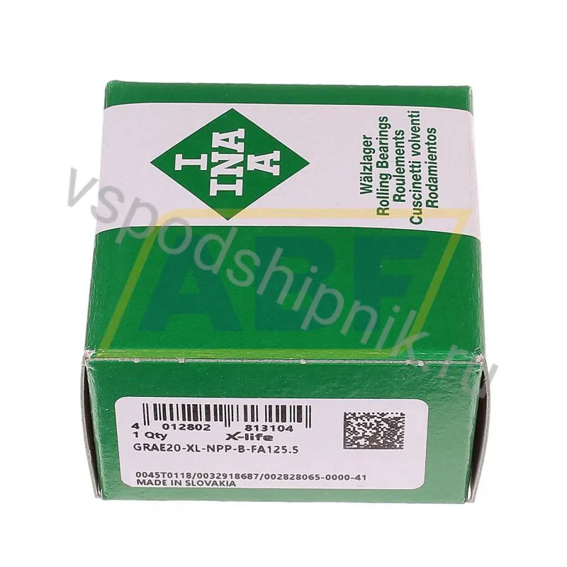 Шариковый подшипник GRAE20-NPP-B-FA125.5 INA 360