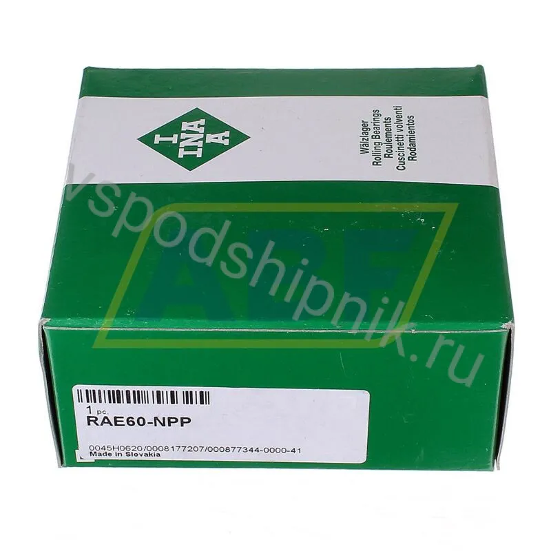 Шариковый подшипник RAE60-NPP INA 360