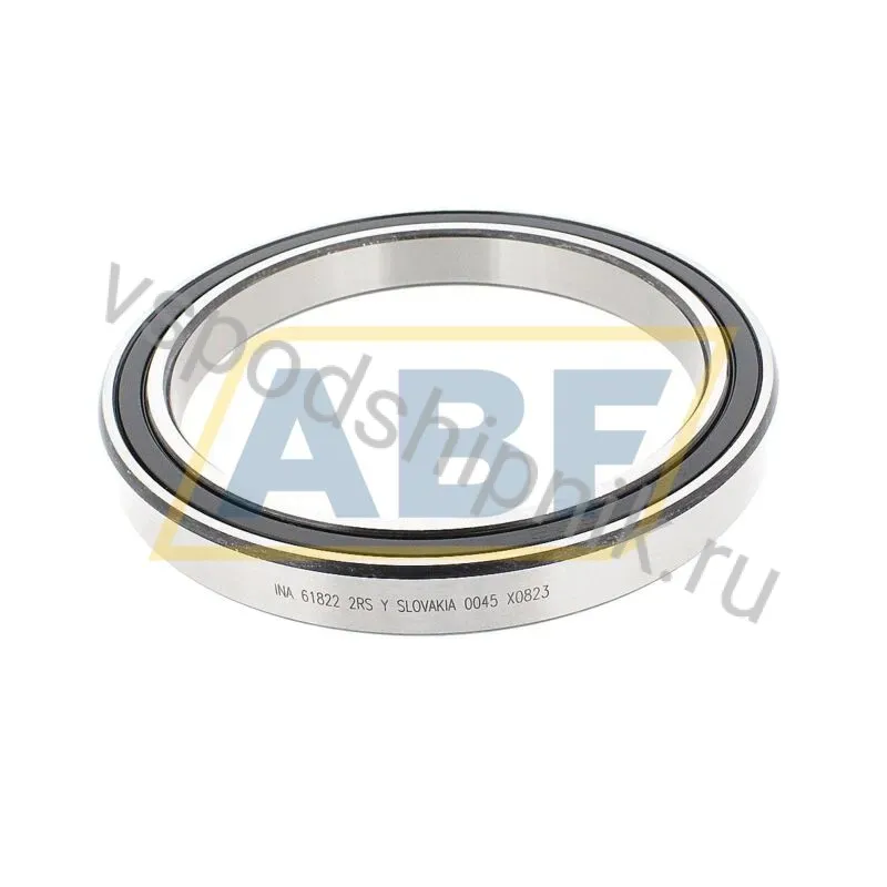 Подшипник шариковый радиальный однорядный 61822-2RS-Y INA 360