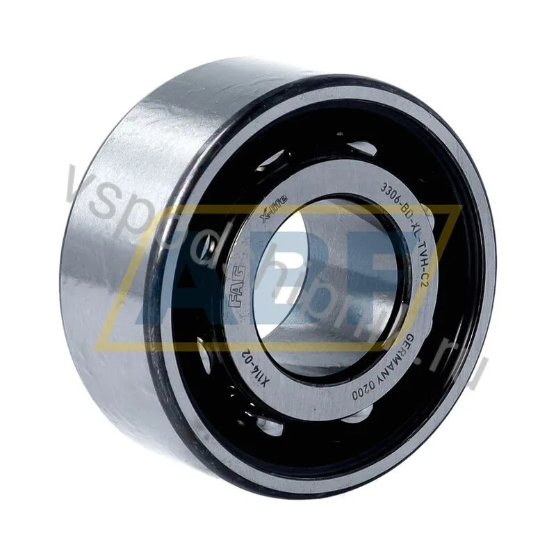 Подшипник шариковый радиально-упорный двухрядный 3306-BD-XL-TVH-C2 FAG 360