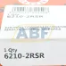 Подшипник шариковый радиальный однорядный 6210-2RSR FAG