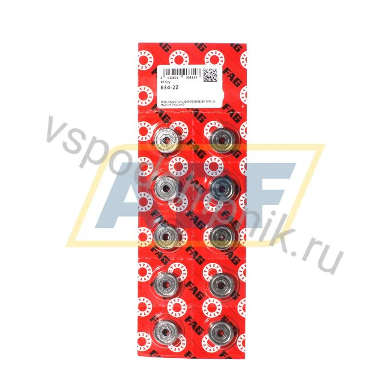 Миниатюрный шариковый подшипник 634.2Z FAG 360