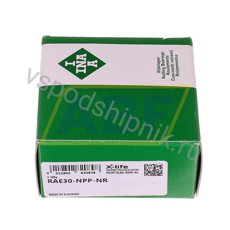 Шариковый подшипник RAE30-NPP-NR INA 360