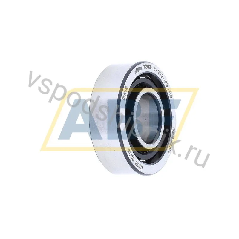 Подшипник радиально-упорный шариковый 7203-B-TVP-P5-UO FAG 360