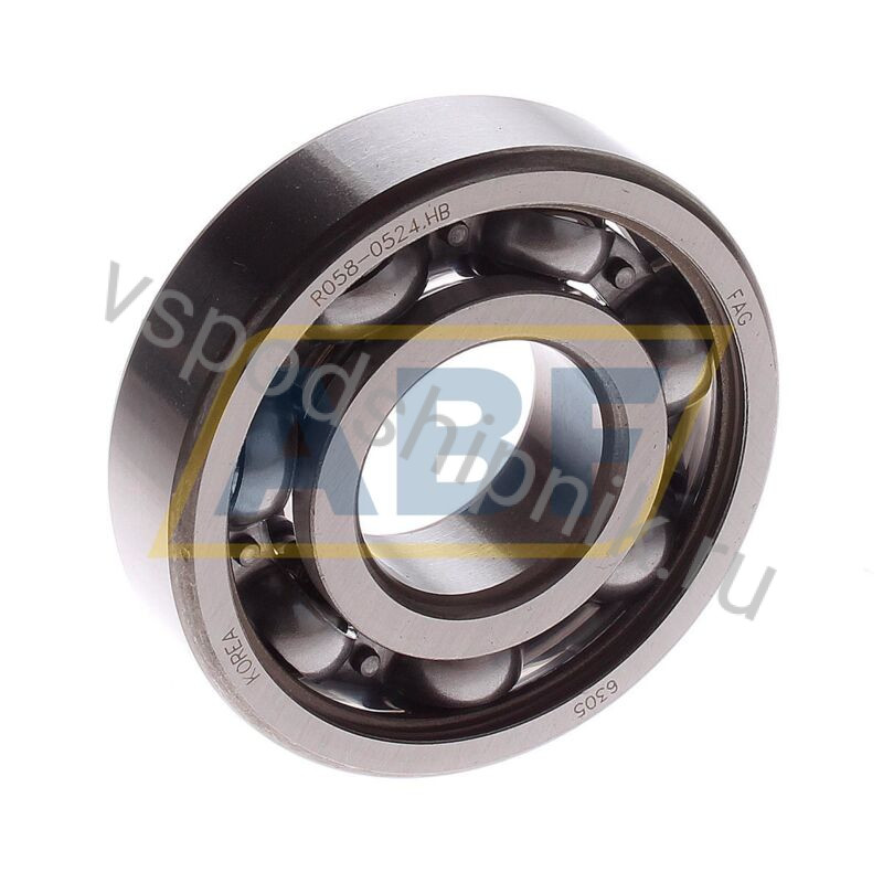 Open 25x62x17mm 6305 FAG 360