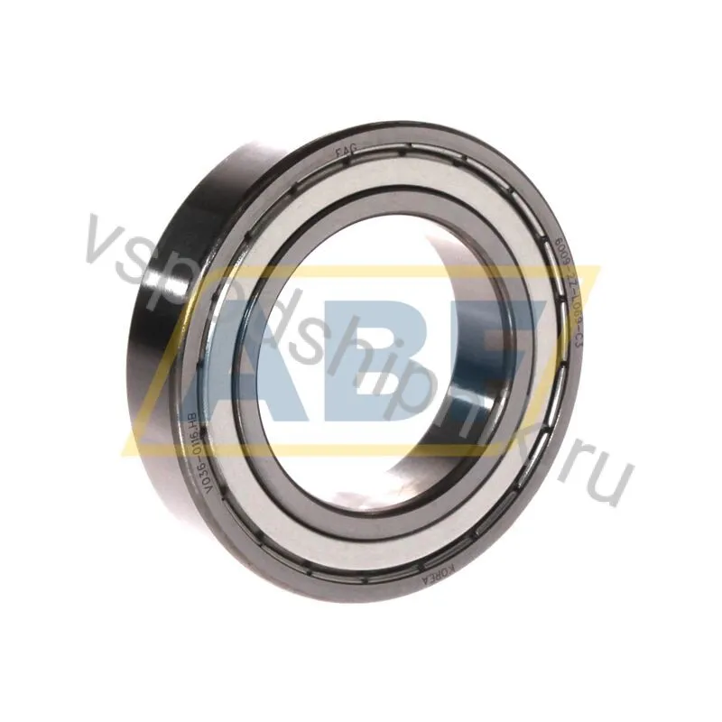 Подшипник шариковый радиальный однорядный 6009-2Z-L069-C3 FAG 360